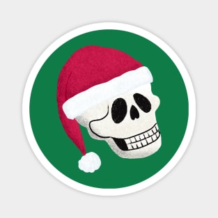 Xmas Skull Magnet